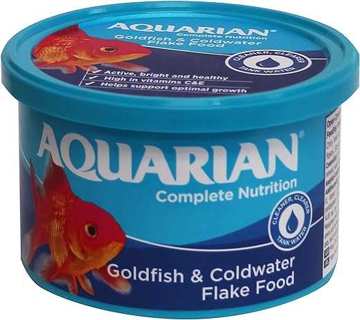 Aquarian Goldfish Food Flakes, 50g