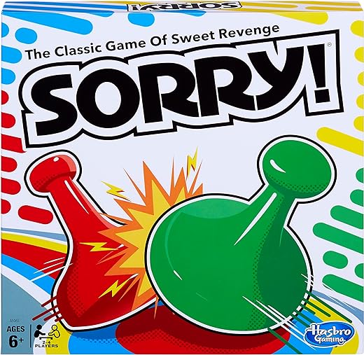 Hasbro Sorry! Game - Fun for All!