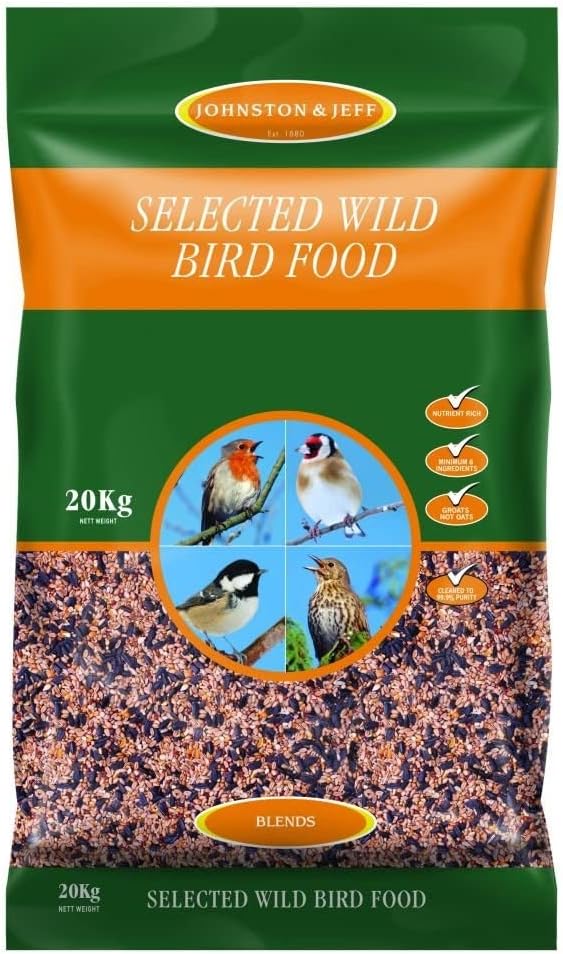 Johnston & Jeff Wild Bird Food, 20 kg (Pack of 1)