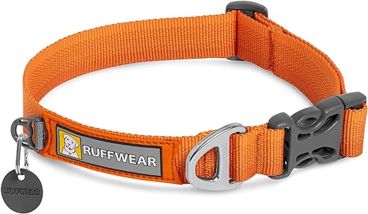 RUFFWEAR Front Range Dog Collar - Campfire Orange