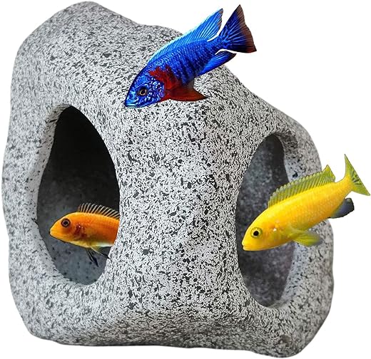 SpringSmart Hideaway Rock Cave for Aquatic Pets