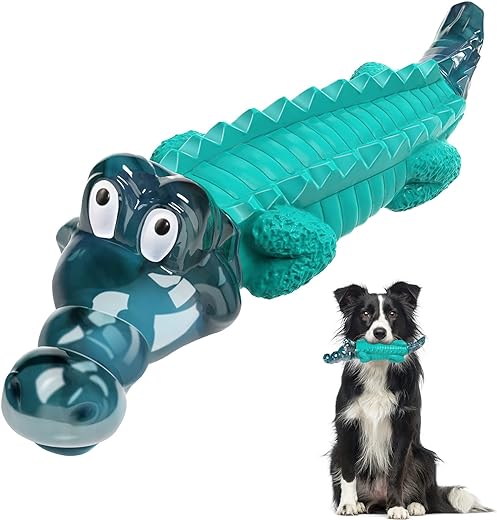 Aleath Indestructible Dog Chew Toys: Dog Toy for Large Medium Breed Dog - Dog Toys for Aggressive Chewers - Tough Dog Toys