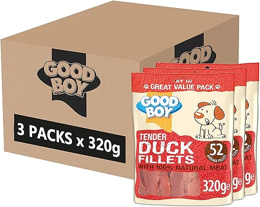 Good Boy Duck Fillets Dog Treats