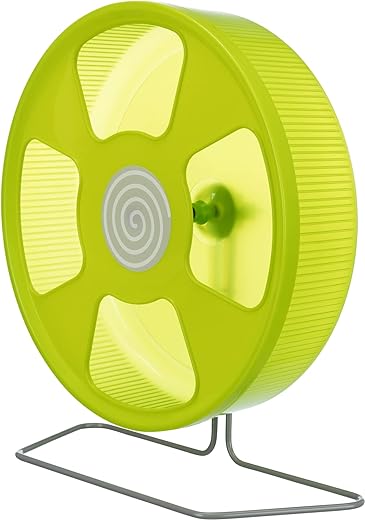 Trixie 61011 Running wheel, plastic, ø 28 cm (Assorted)