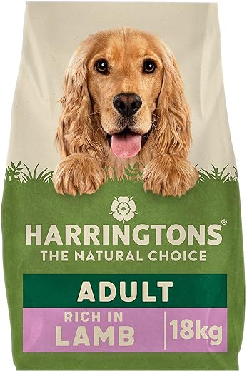 Harringtons Complete Dry Dog Food Lamb & Rice 18kg - Made with All Natural Ingredients